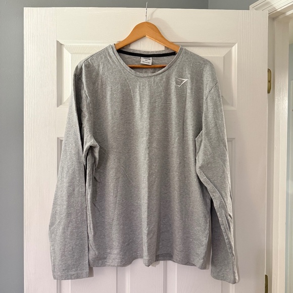 Gymshark Other - Gymshark Grey Long Sleeve Shirt XXL